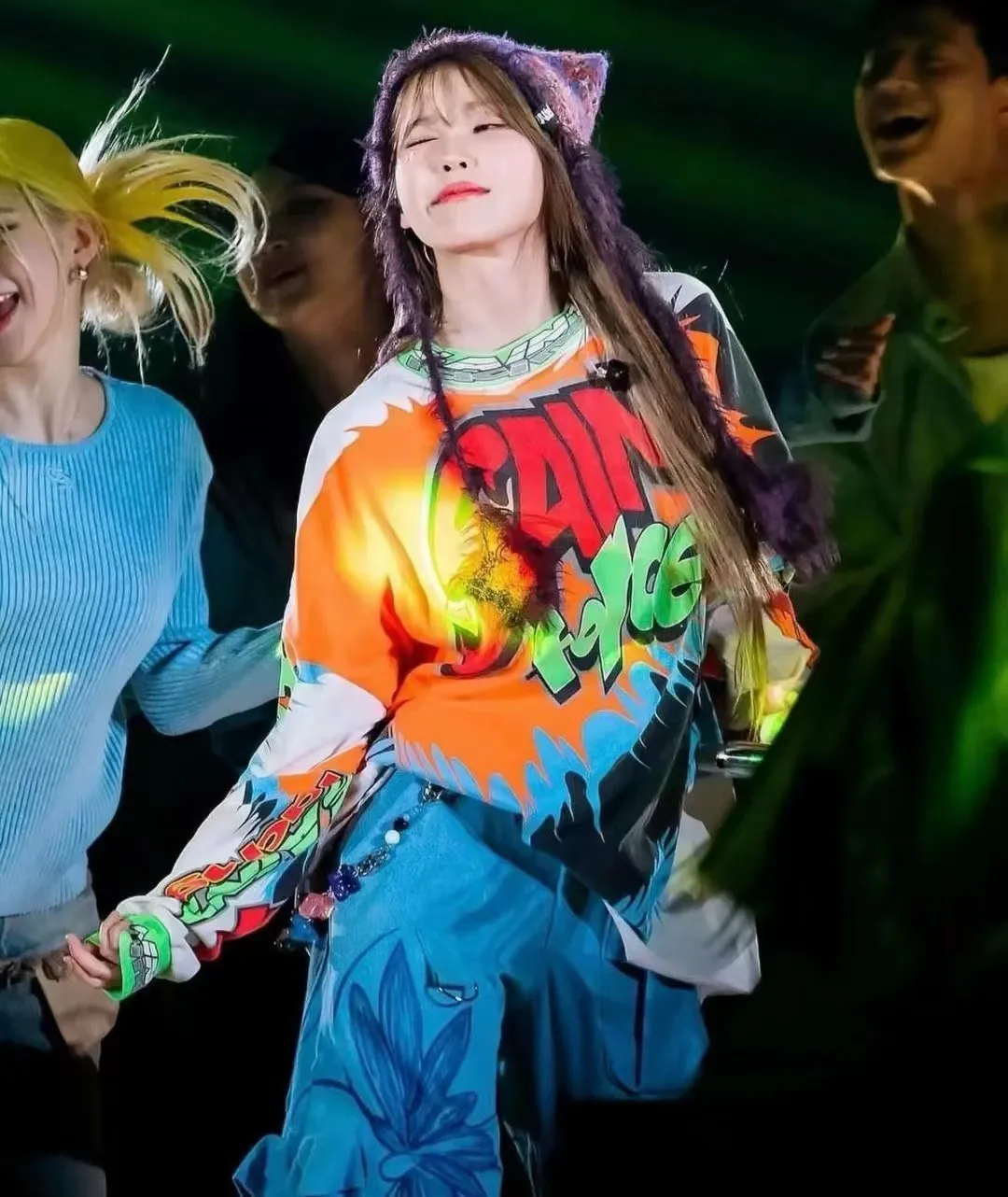 Today IU's upper body blessing SAINT MICHAEL 24SS SAINT FORCE L/S TEE new racing retro long sleeve beige S-XL